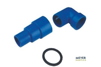 Füllschlauch Anschluss-Set Farbe blau Bild 1